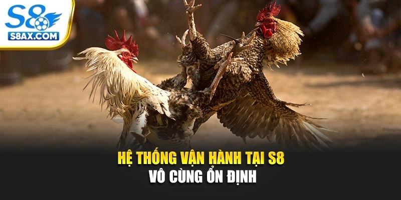 Hệ thống vận hành tại S8 vô cùng ổn định