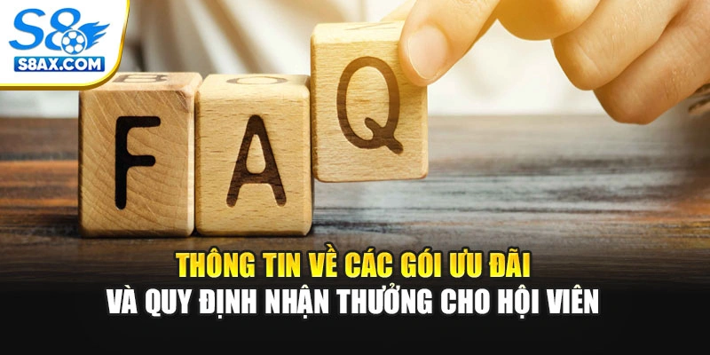 Thông tin về các gói ưu đãi và quy định nhận thưởng cho hội viên